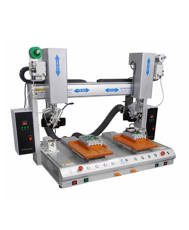 雙頭雙工位自動焊錫機